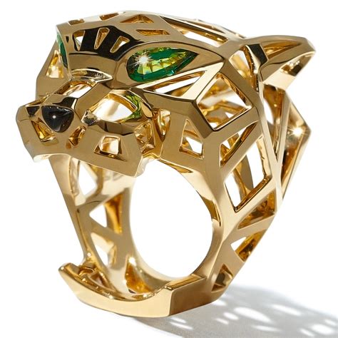 cartier jaguar ring replica|cartier panther ring on finger.